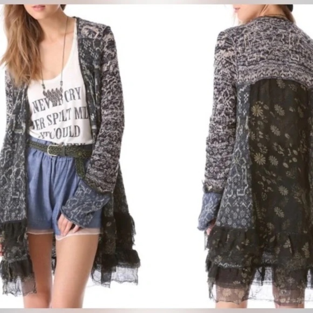 Free People Sacred Geometry Cardigan